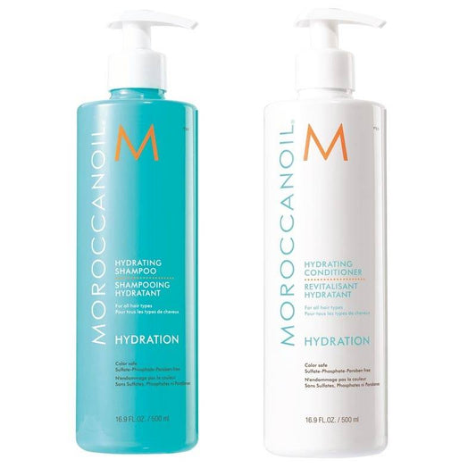 Kit de Acondicionador y Champú Hidratante Moroccanoil 500ml