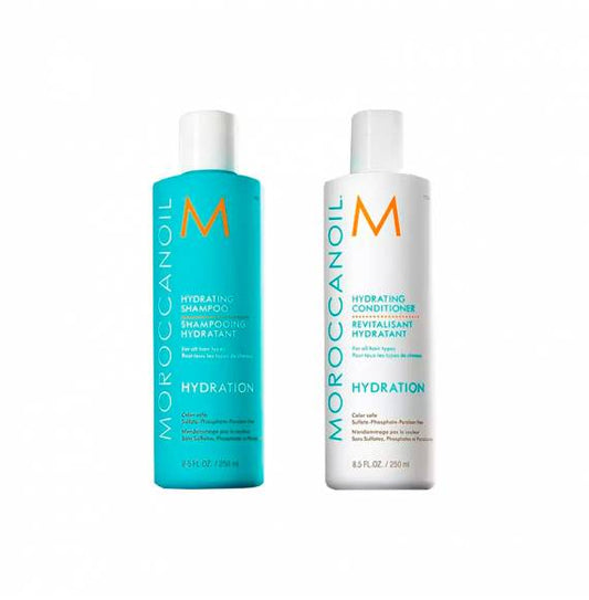 Kit de Acondicionador y Champú Hidratante Moroccanoil
