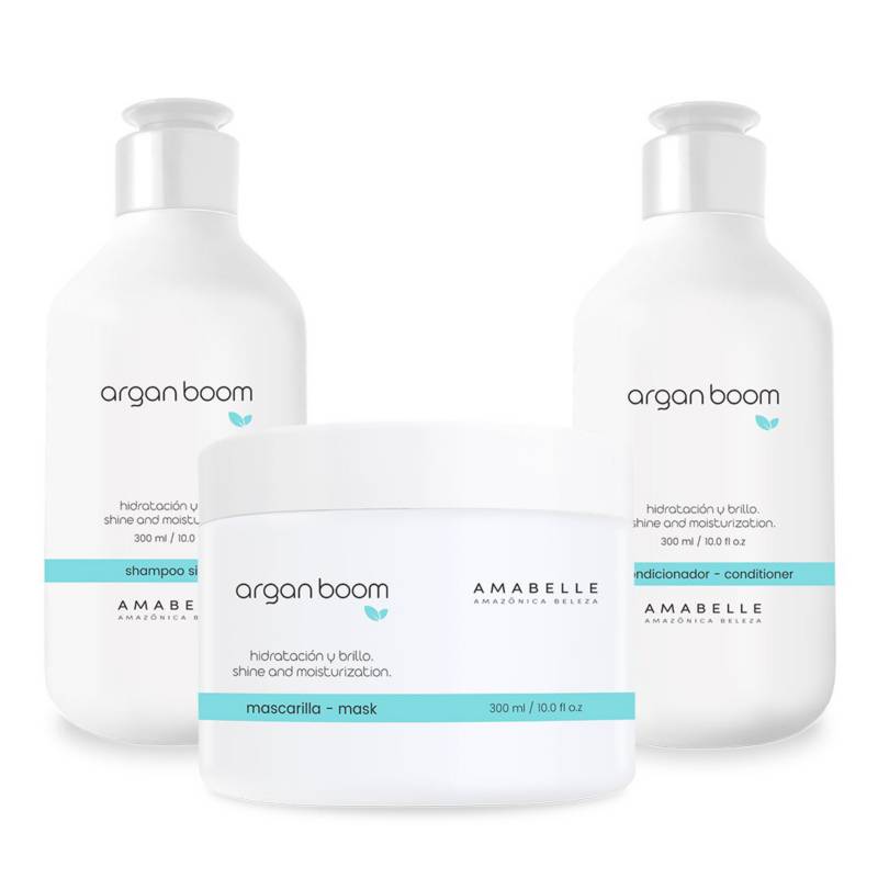 Kit Argan Boom, Hidratación - Amazónica Beleza