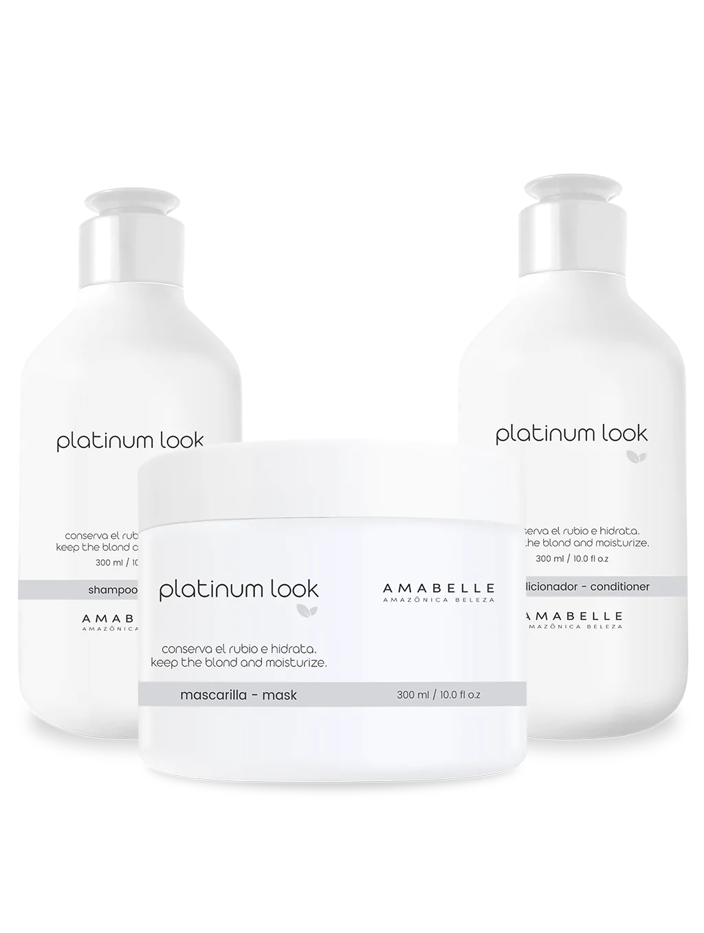 Kit Platinum Look, Repara y Matiza el Pelo Rubio